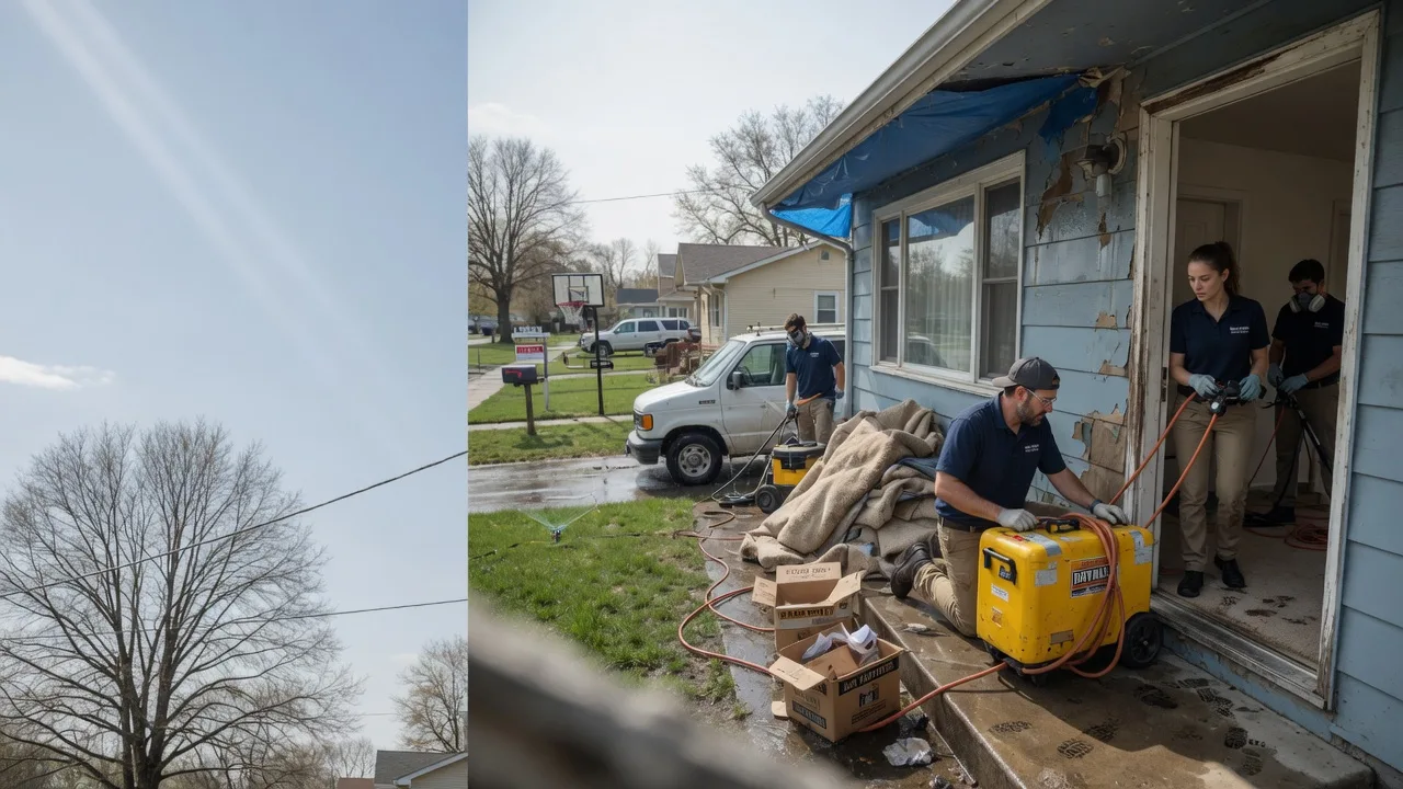 Basement Flood Cleanup in Bulan, KY near me